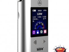Mlife M120s 120w TC box mod